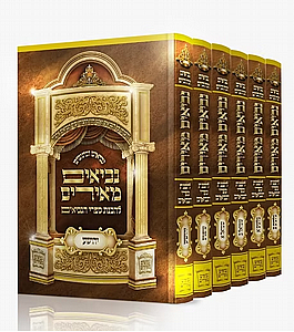 הסט 6 כרכים המפואר והמבואר 'נביאים מאירים' הסט 6 כרכים המפואר והמבואר 'נביאים מאירים'